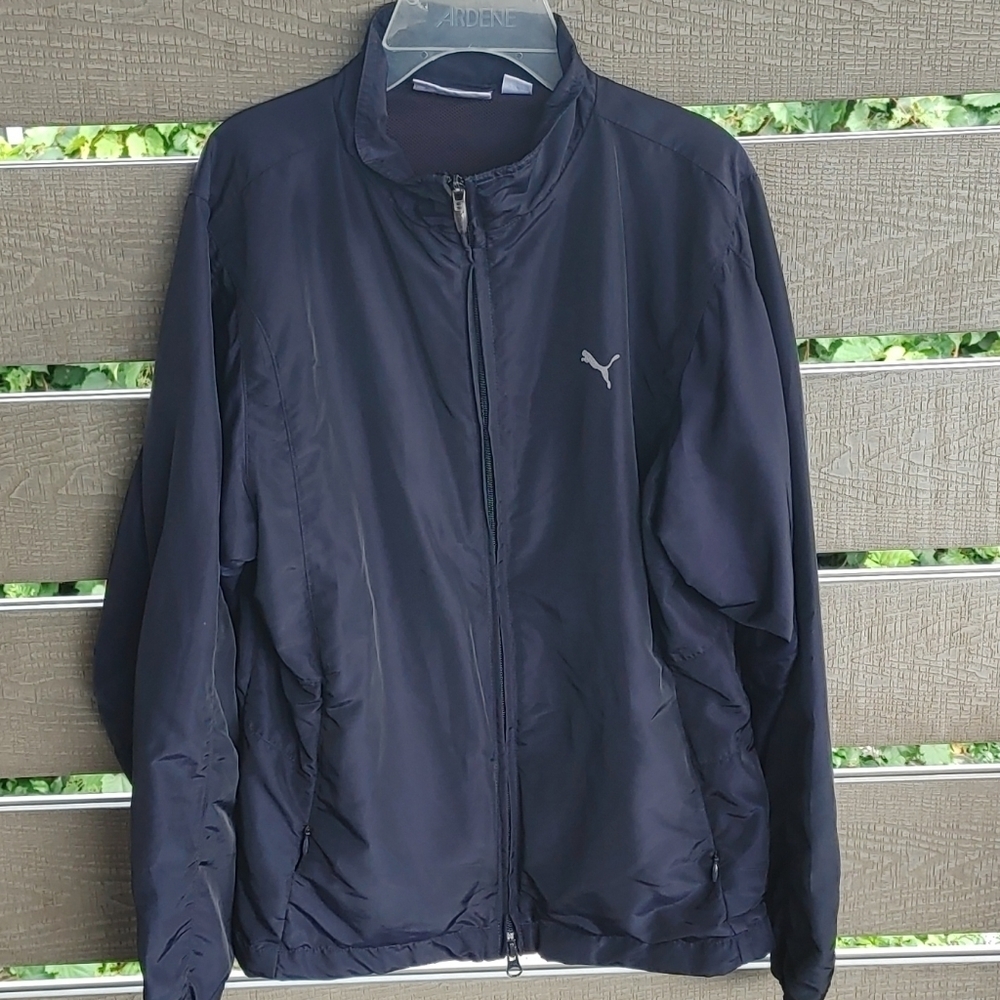 Puma women‎ Rain Jacket Coat Navy size M
